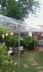 เต็นท์ พลาสติกใส