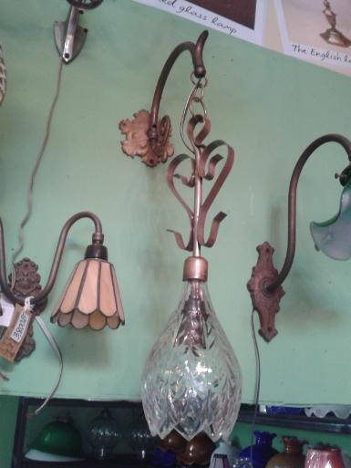 ฺBrass wall lamp Code WL100A ฺBrass wall lamp Code WL100A