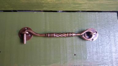 Brass Door Lock Item code AB.002 size long 181 mm. wide 32 mm. Brass Door Lock Item code AB.002 size long 181 mm. wide 32 mm.