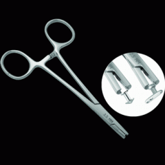 Hemostat for 3 mm disk dermal anchor / skin diver ::DAHM-3::