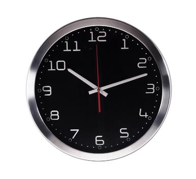 นาฬิกาแขวน อลูมิเนียม เส้นผ่าศูนย์กลาง 15 นิ้ว สามารถเปลี่ยน หน้าปัดทำโลโก้ใหม่ได้