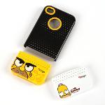 เคส iPhone 4/4s Magic-Cap Black (Yellow&White Cap)