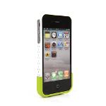 เคส iPhone 4/4s Magic-Cap White (Green&Black Cap)