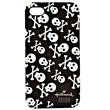 เคส iPhone 4/4s Hallmark White Skull Monogram