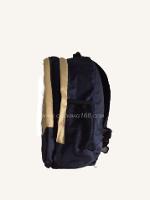 กระเป๋าเป้ทูโทน (สีครีมสลับน้ำตาล)