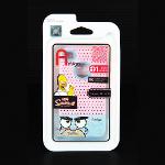 เคส iPhone 4/4s Magic-Cap Light Pink (Blue&White Cap)