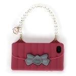 เคส iPhone4/4s Candies Matelasse with Pearl Pink