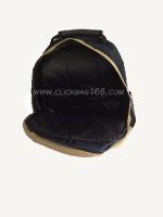 กระเป๋าเป้ทูโทน (สีครีมสลับน้ำตาล)