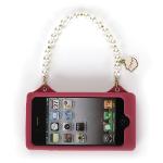 เคส iPhone4/4s Candies Matelasse with Pearl Pink