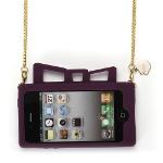 เคส iPhone4/4s Candies Gift Wrap-Polka Dots Purple