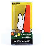 เคส iPhone 4/4s ELECOM Clear Shell Cover PS-A11PVMF1
