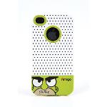 เคส iPhone 4/4s Magic-Cap White (Green&Black Cap)