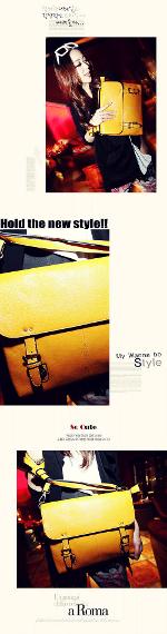 หมดค่ะ กระเป๋า Maomao รุ่น m06-110  สีเหลือง สวย เก๋ สามารถในเอกสารได้ ใช้ถือ คล้องแขน และมีสายสะพาย