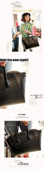 หมดค่ะ กระเป๋าMaomao แบรนด์ดังไตล์เกาหลี รุ่น  M03-003 สีดำ หรูมาก ถือ คล้องแขน สะพายได้ค่ะ