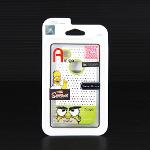 เคส iPhone 4/4s Magic-Cap White (Green&Black Cap)