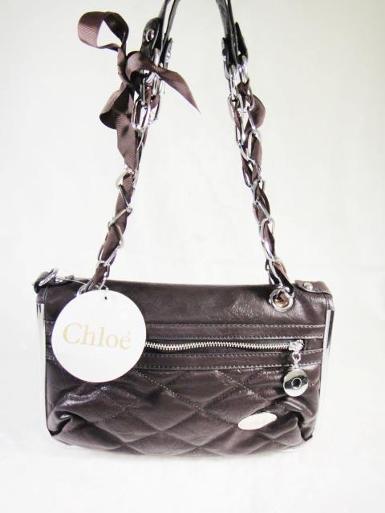 กระเป๋า Chloe ทรงสวยมาใหม่ เนื้อดี สีน้ำตาลเข้ม AAA