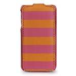 เคส iPhone4/4s viva Alegria Stripey Pink-Orange