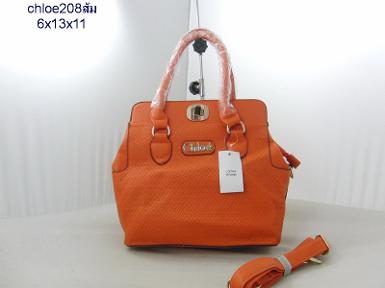 กระเป๋า Chloe ทรงสวยมาใหม่ เนื้อดี สีส้ม
