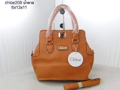 กระเป๋า Chloe ทรงสวยมาใหม่ เนื้อดี สีส้ม