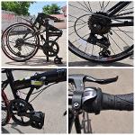 จักรยานพับได้ TRINX KS2007 ล้อ451 เกียร์7สปีด บานพับแข็งแรง มีบังโคลนหน้า,หลัง