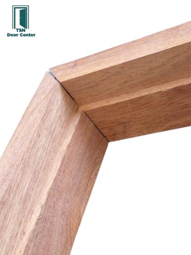 วงกบประตูไม้แดงแท้ 2x4นิ้วสำหรับประตู 70x200ซม. กันน้ำกันปลวก 100% ผลิตตามแบบที่ลูกค้าต้องการได้