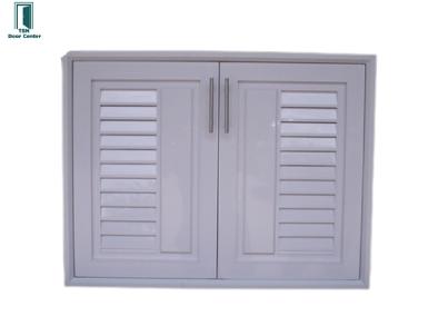 บานซิ้งค์ABS บานคู่สีขาว เบอร์2 วัดภายนอกขนาดกว้าง 85.5ซม.สูง 65.5ซม.พร้อมมุ้งลวดและมือจับ