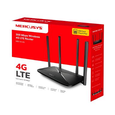 MERCUSYS MB115-4G 300 Mbps Wireless N 4G LTE Router