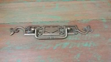 Brass Handle Code A.152 size long 237 mm.wide 34 mm. Brass Handle Code A.152 size long 237 mm.wide 34 mm.