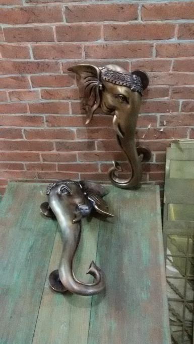 Elephant head handle size long 500 mm. price /set