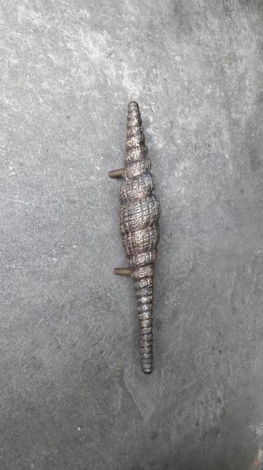 Brass Shell Handle Item Code BSH50 size long 50 cm. fat 8 cm. Brass Shell Handle Item Code BSH50 size long 50 cm. fat 8 cm.