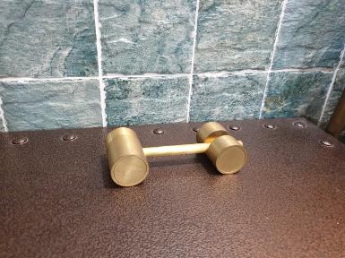 Brass door lock Item Code WMR32 size D:32 mm. wide 130 mm. deep 50 mm. Brass door lock Item Code WMR32 size D:32 mm. wide 130 mm. deep 50 mm.