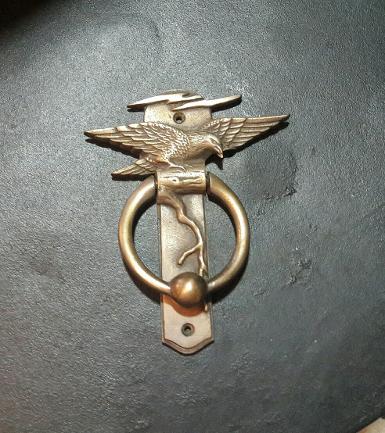 Bird handle brass Item Code P.147 size long 147 mm. wide 115 mm. ring 71 x 76 mm. Bird handle brass Item Code P.147 size long 147 mm. wide 115 mm. ring 71 x 76 mm.