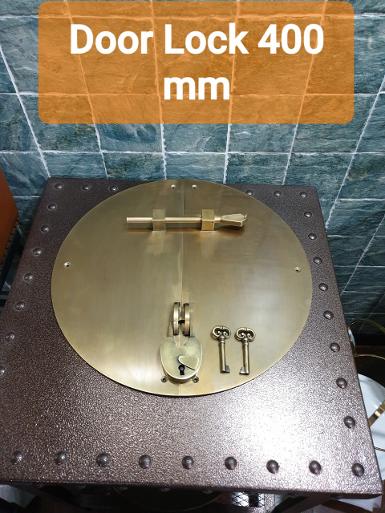Brass Door Lock size wide 400 mm. thickness 1.2 mm. Brass Door Lock size wide 400 mm. thickness 1.2 mm.