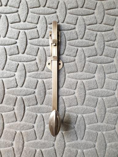 Brass Door Lock Item Code W0046 size long 250 mm. wide 40 mm.handle 27 x 58 mm. Brass Door Lock Item Code W0046 size long 250 mm. wide 40 mm.handle 27 x 58 mm.