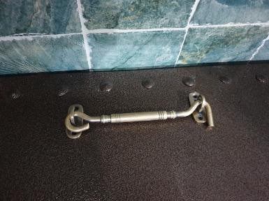 ฺBrass Door lock Item Code ABMR088 size long 6'' full brass D : 9 mm. ฺBrass Door lock Item Code ABMR088 size long 6'' full brass D : 9 mm.